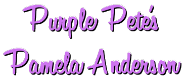 Purple Pete's Pamela Anderson